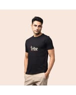 Greys&Blues Pima Round Neck T-Shirt-Black